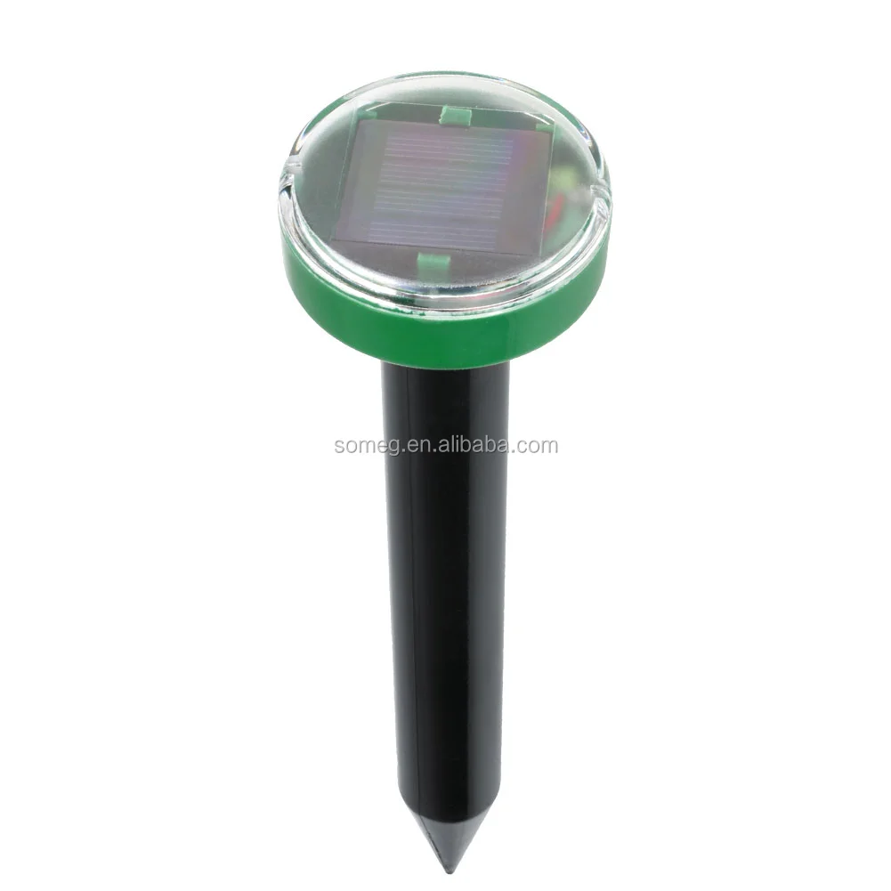 

Mini Solar Power Eco-Friendly Mosquitos Pest Balcony Garden Repeller Control, White