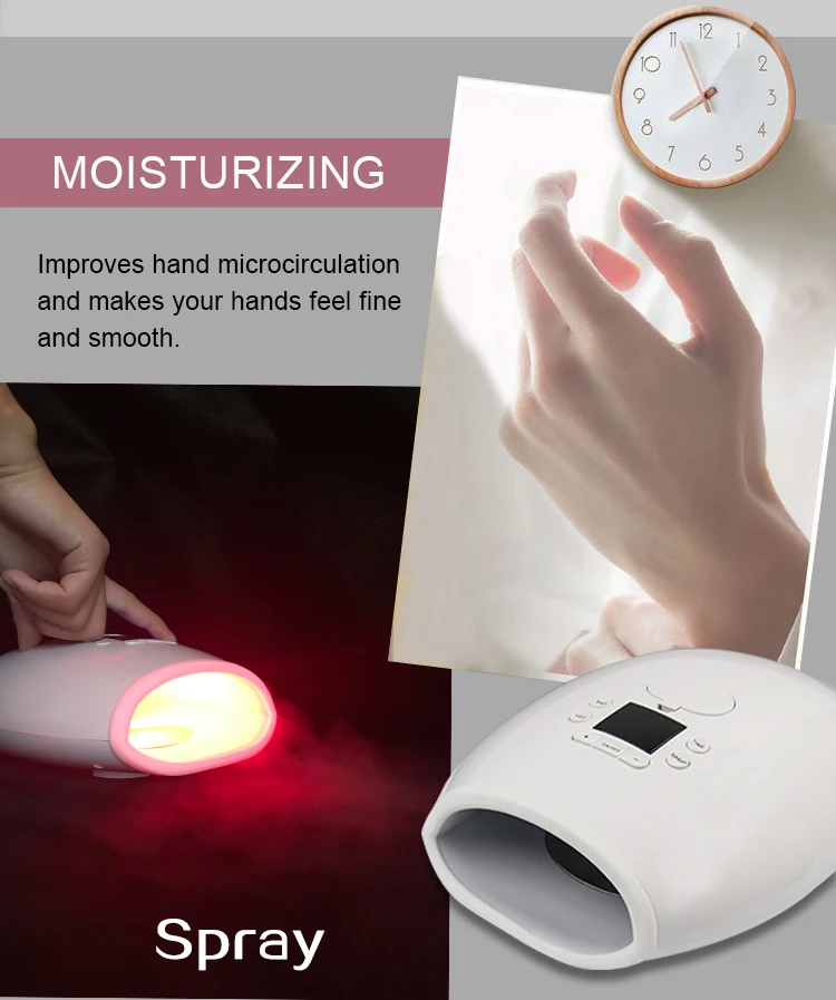 Vibrating Body Warmer Palm Hand Massage Vibrator Portable Far Infrared ems Pulse mini Vibration Personal Electric Hand Massager