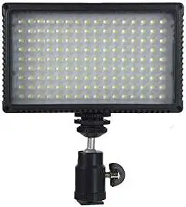 Walmeck Portable Camera Photo Lighting LED Video Photography Fill Light for DSLR Cameras High Brightness White Filter and LCD Display