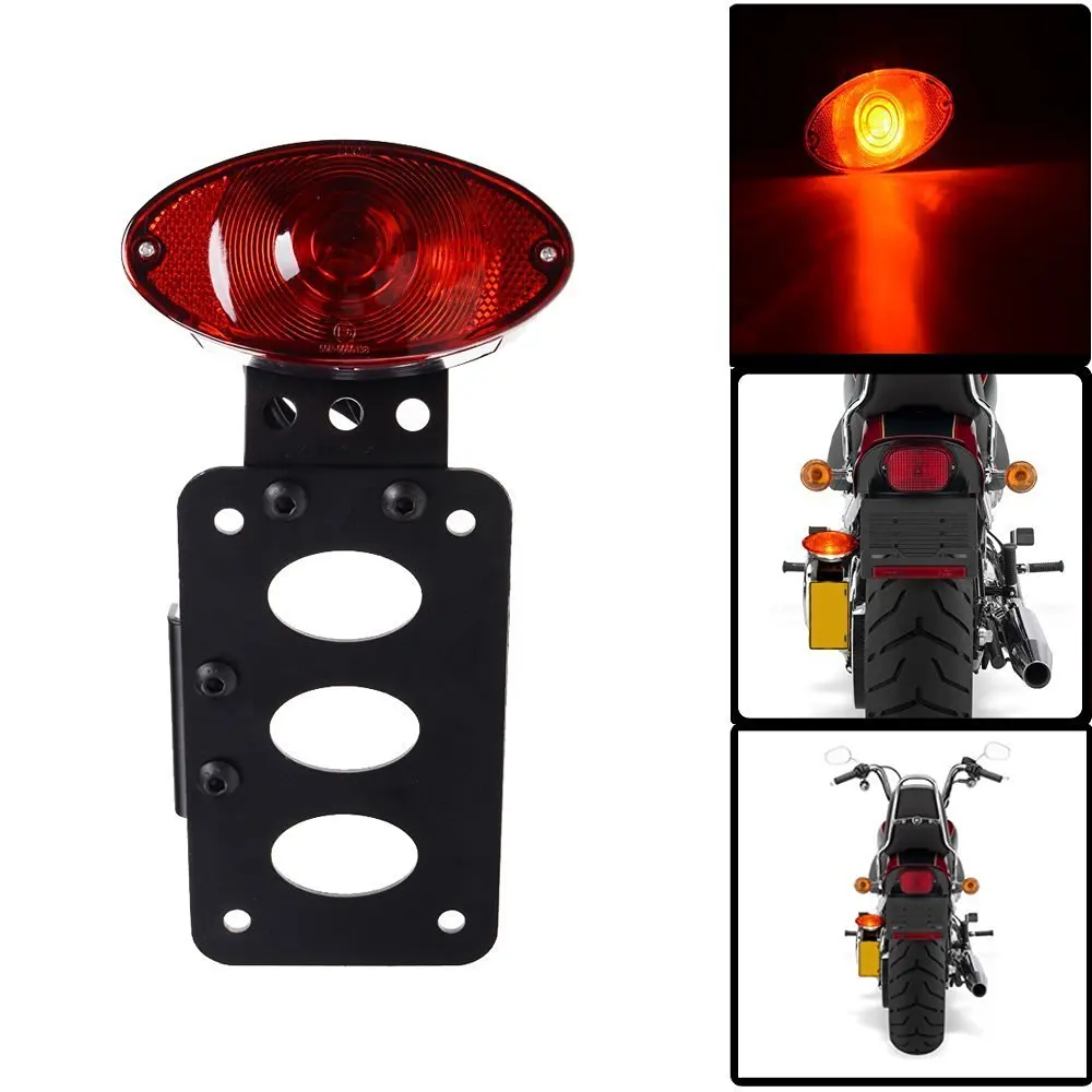 motorcycle brake light license plate frame