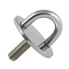 316 304 stainless steel eye bolt with plate