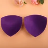 Wholesale ladies triangle sponge molded bra cup, foam sport yoga pads