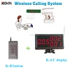 Remote Control Pager for Hospital With Buttons And Monitor