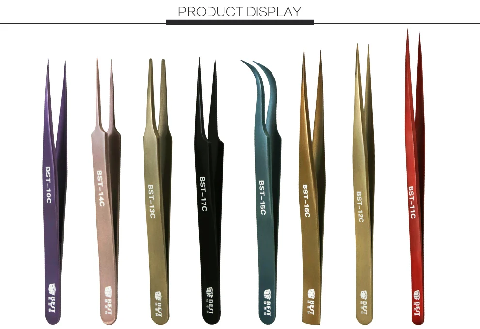 Best surgical stainless steel tweezers, red tweezers