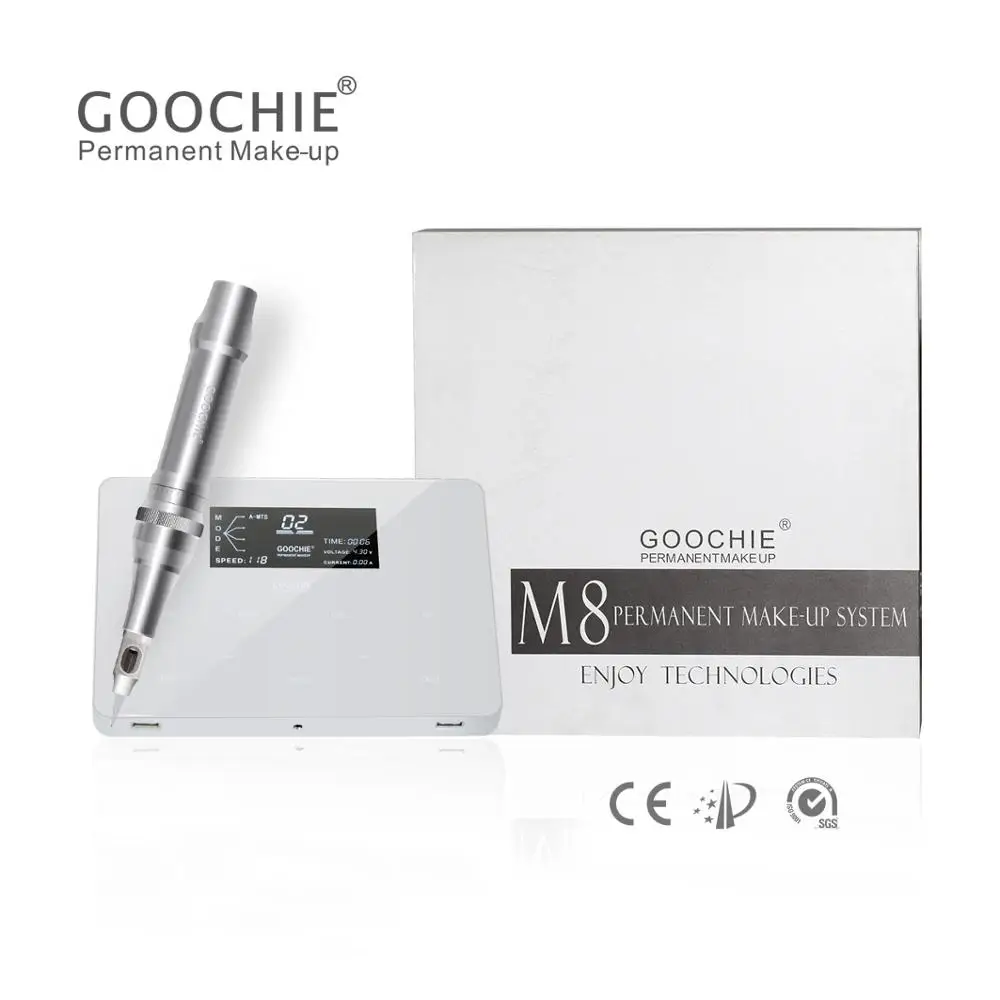 

Goochie permanent makeup eyebrow tattoo embroidery machine, Elegant silver