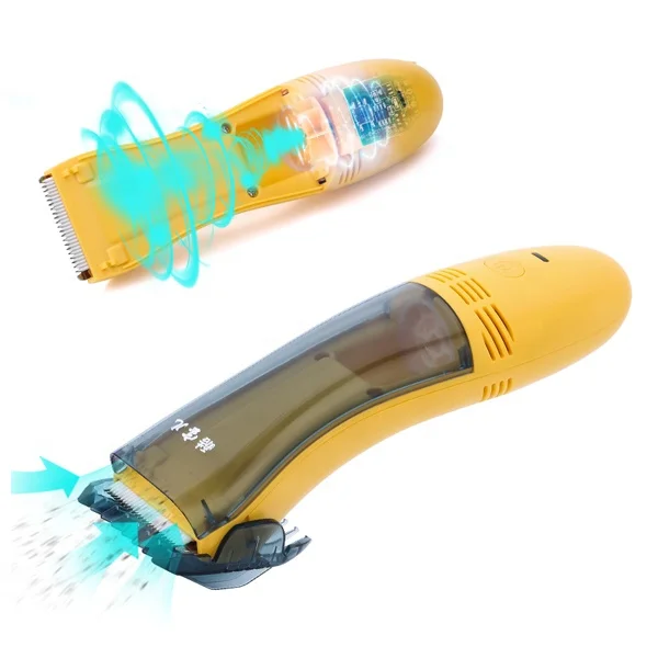 

cordless rechargeable vaccum hair clipper electric hair cutter, Gold plated