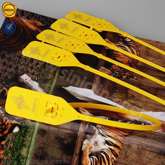 Sinicline Custom China Plastic Security Seals For Container Cable Seal