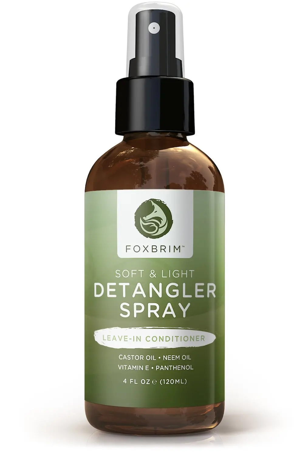 Buy Hair Detangler Spray Natural Organic Foxbrim Soft