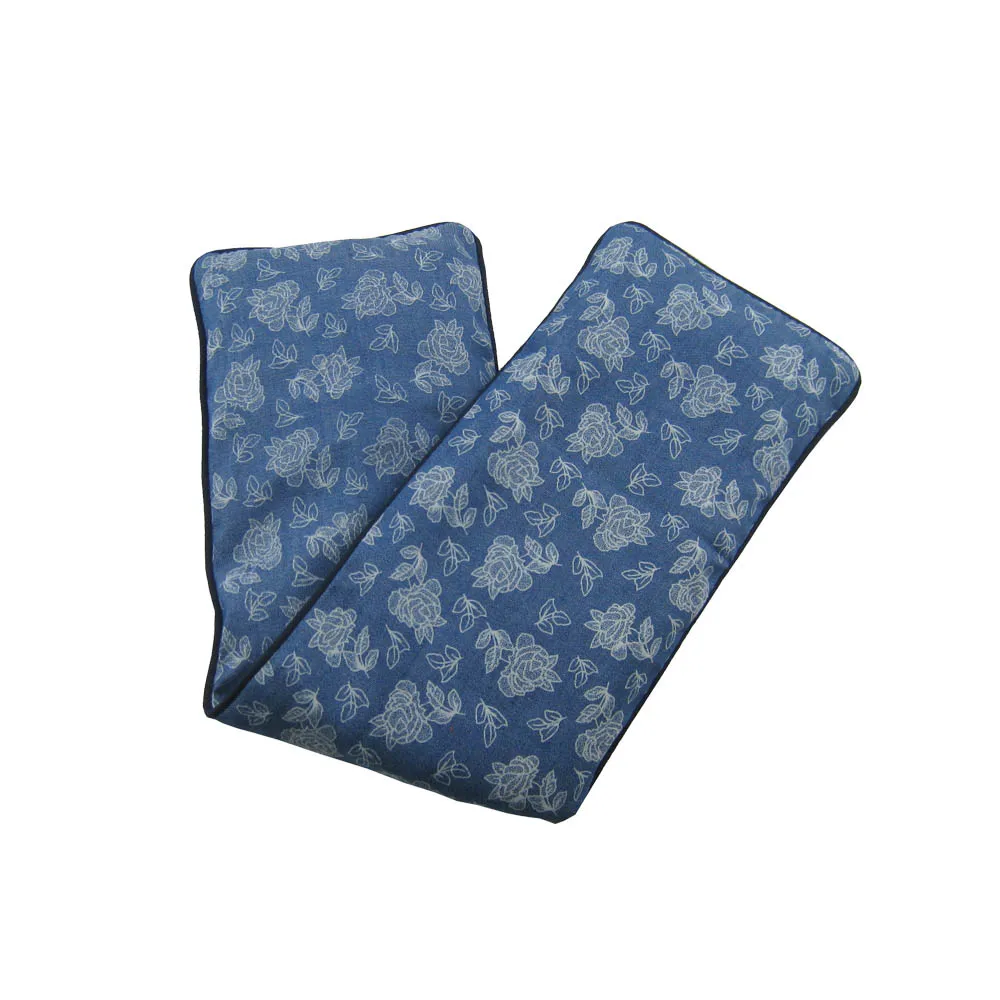 Cotton Print Fabric Blue Microwave Pillow Body Comfort Heat Pack