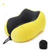 Hot sale U shape memory foam neck pillow airplane travel