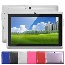 5 Colors 8GB Q88 7 inch Tablet PC Allwinner A33 Quad-Core 512MB/8GB 1024 x 600 Dual Camera WIFI 2800mAh tablet