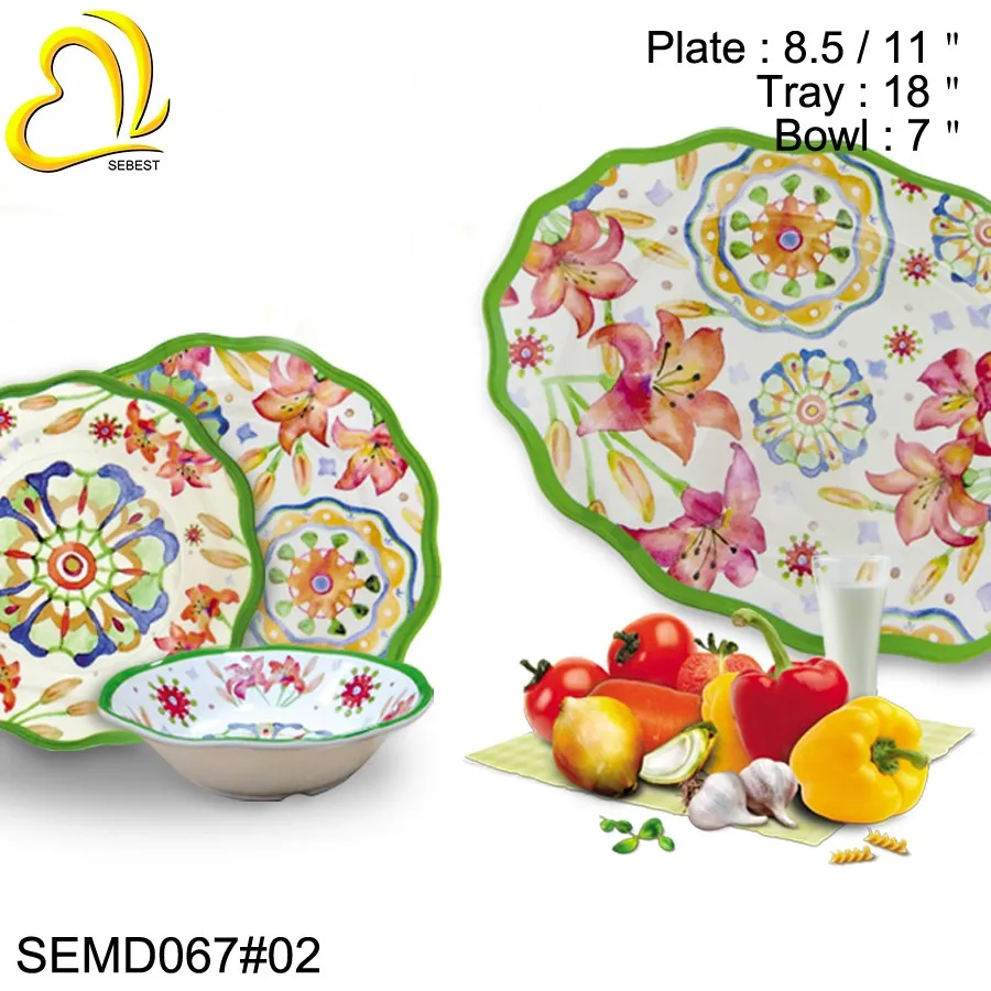 Wholesale Plate Bowl Cup Set Melamine Dinnerware Buy Dinnerware