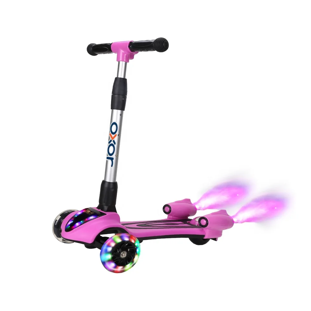 

Aluminum PP Nylon Three Wheel Kids Scooter with Water Sprayer