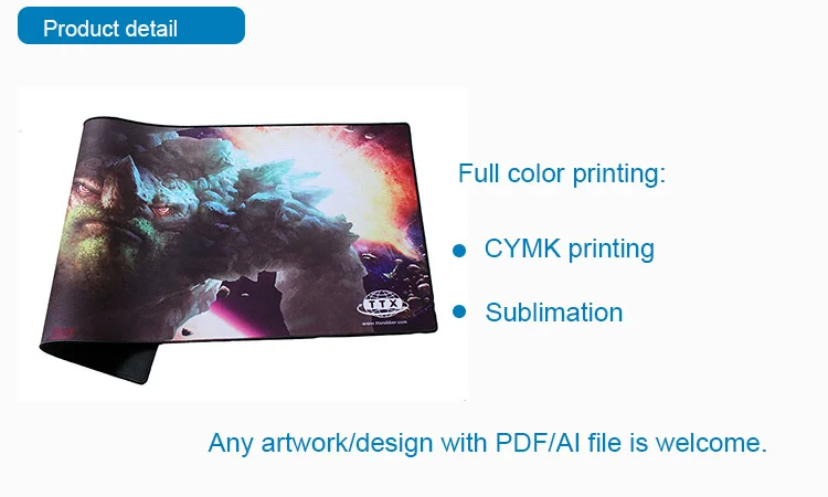 Computer Accessories large extended Gaming Mouse Pad mouse para sublimar