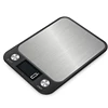 New design big platform strain steel electronic kitchen scale digital food weighting scale 10kg negative show display