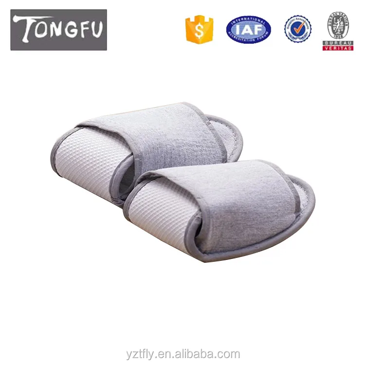 foldable slippers in a bag