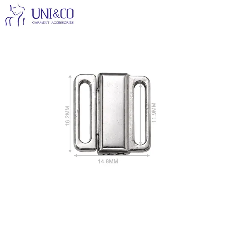 

Swimwear Bra Clasp,Bikini Back Closure Buckle,Bikini Connector, Gold/silver/rose gold/gun color