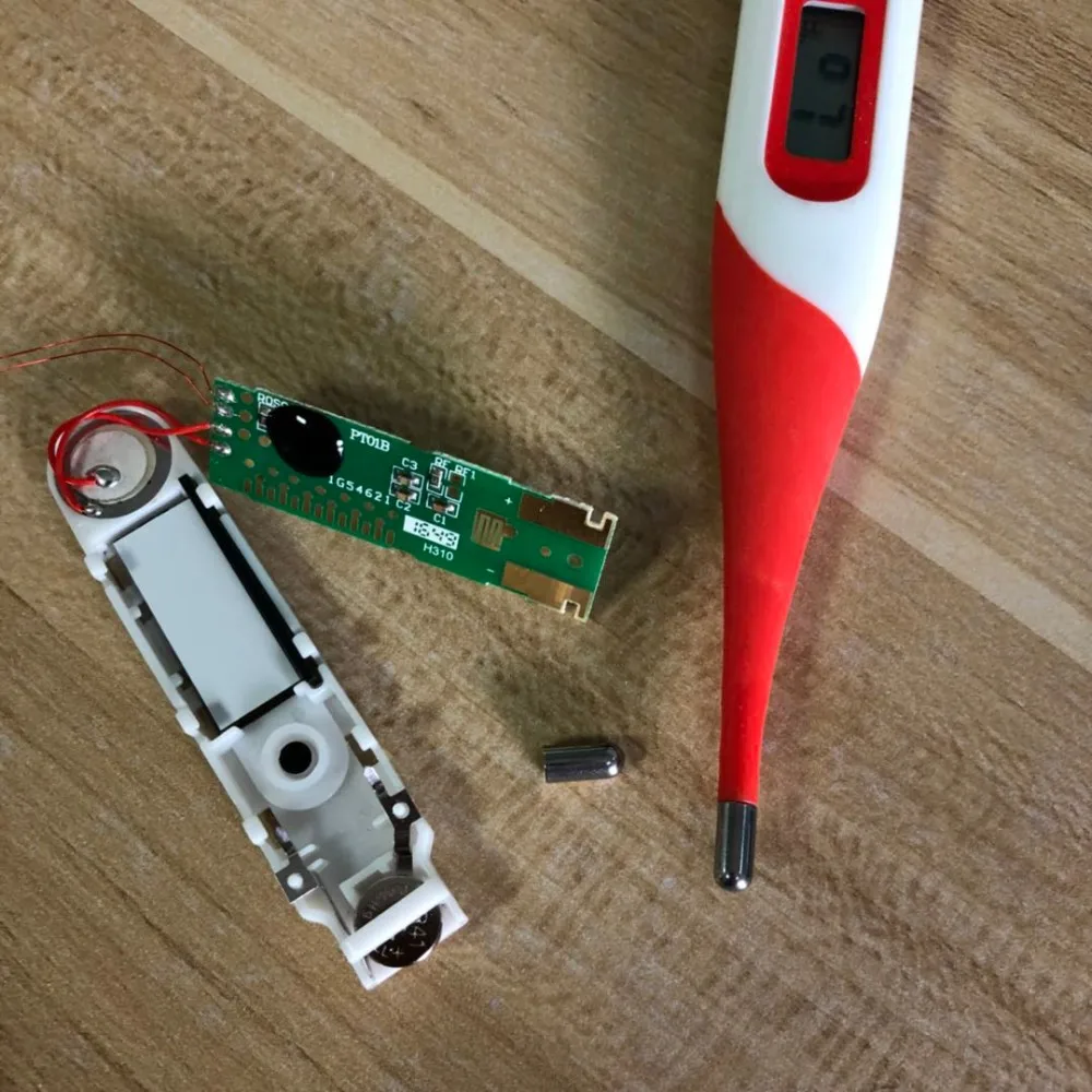 
PCB board for digital thermometer with battery and stainless sleeve accept customization 