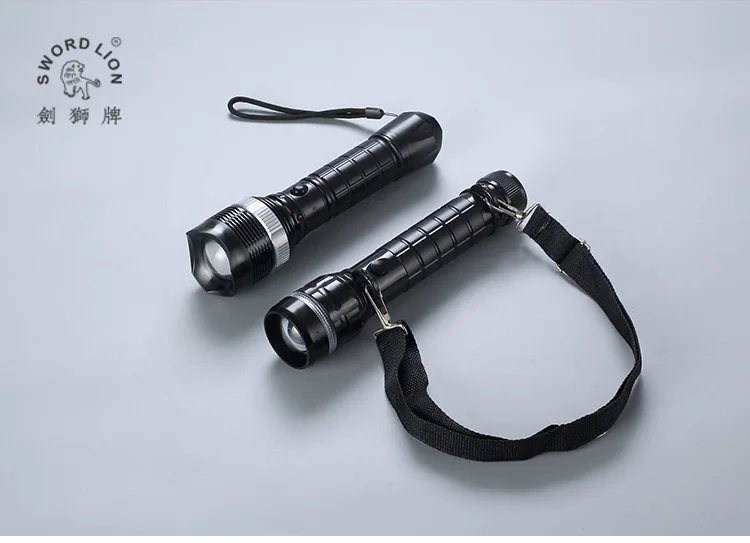 Powerful Led D Cell Battery Flash Light Night Tactical Torch Police Security Flashlight Buy