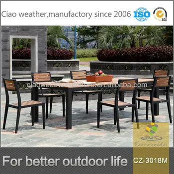 Moderne En Teck Fsc Meubles De Jardin Teck Patio Ensemble De Table