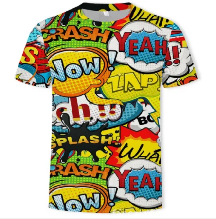 

wholesale hot sell high quality full print shirts customized summer short t shirt sublimation