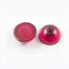 Half ball 3# corundum cabochon synthetic ruby beads