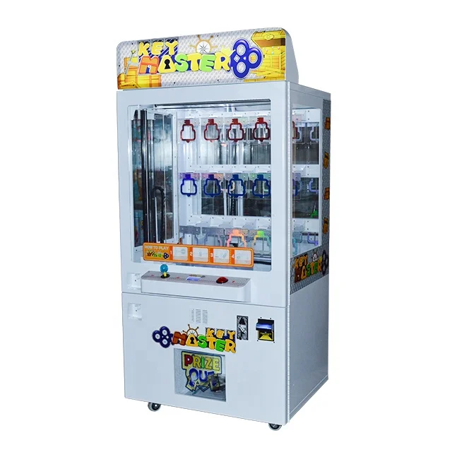 

Best Price China Manufacturer Key Master/Golden Key Prize Game Machine For Sale, Black and white