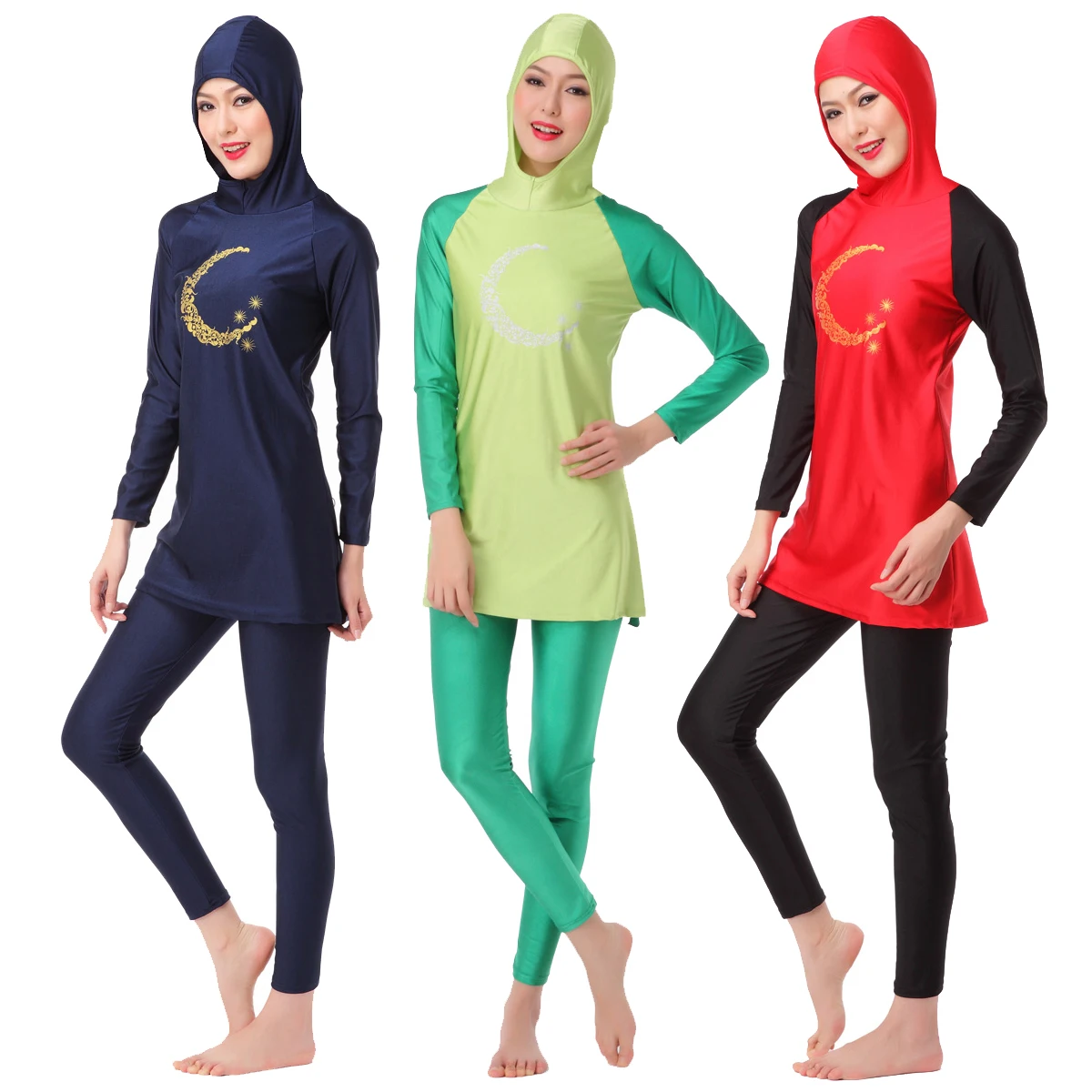 Cheap Plus Size Muslim Modest Maternity Islamic Swimwear Swimming With ...