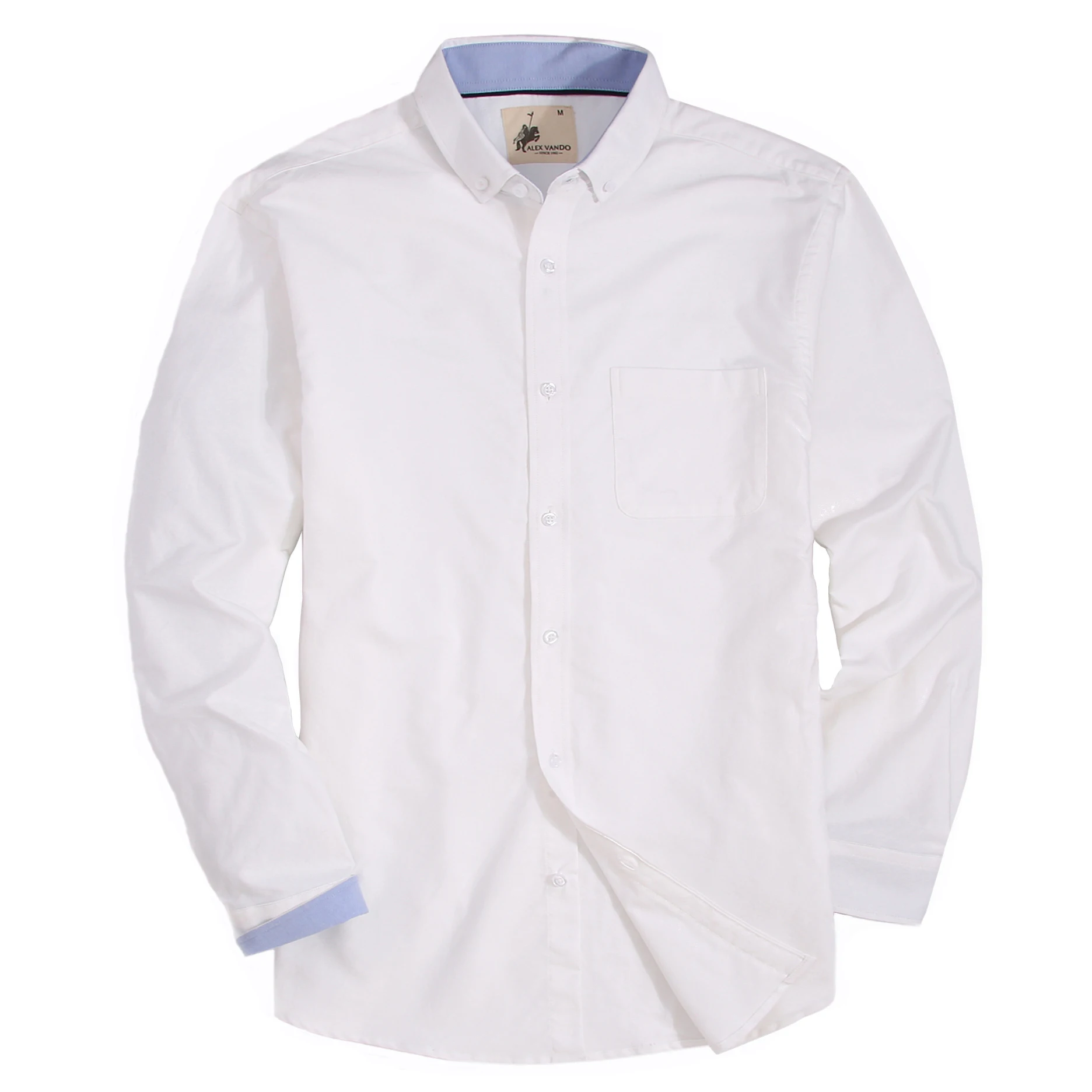 

Fancy design men custom cotton oxford casual shirt