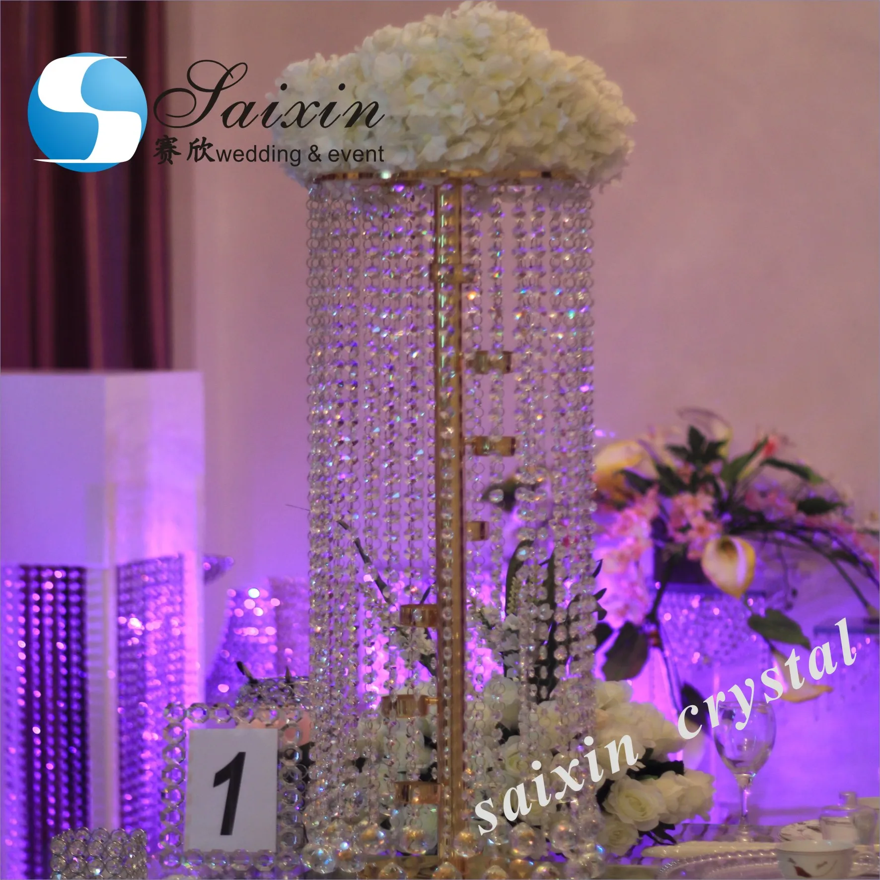 Bling Crystal Centerpiece Wedding Event Decoration Supplies Zt209 Buy Wedding Decoration