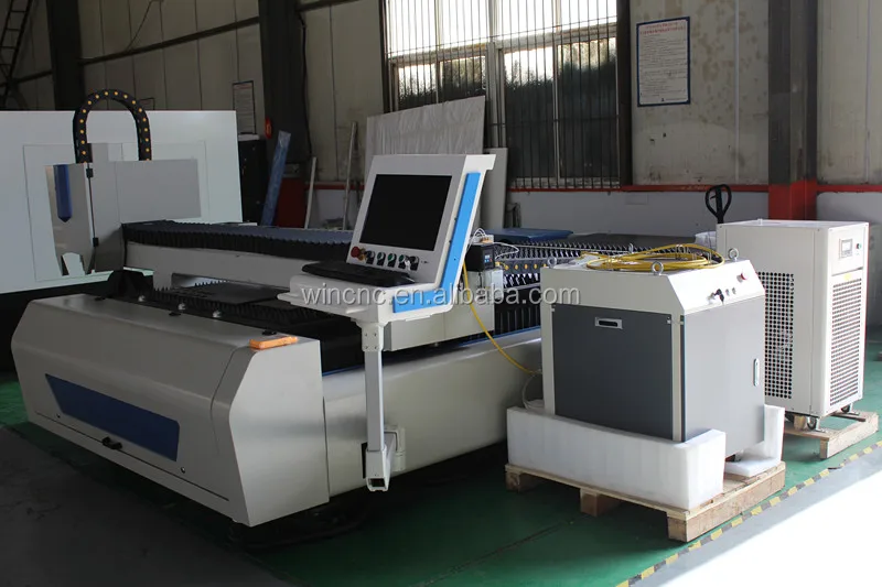 Low cost metal fiber laser cut machine for engineering machinery 1530