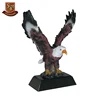 Custom made wholesales decorative statue resin eagle figure