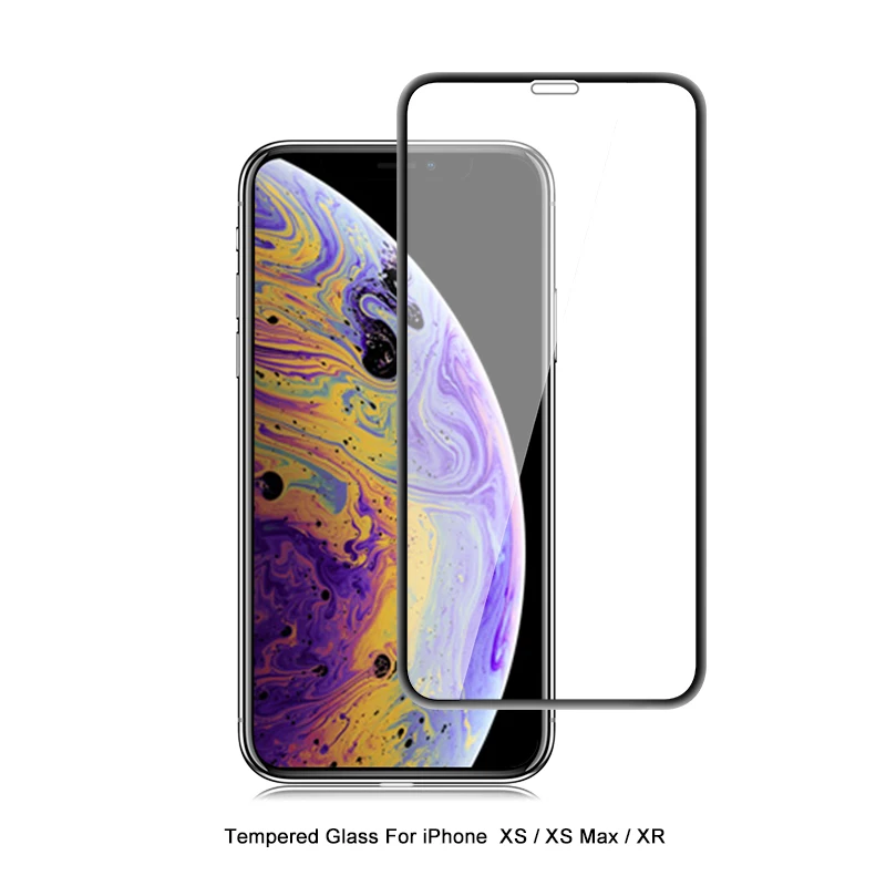 

3D 9H Explosion-proof tempered glass ultra clear screen protector For iphone XR/XS/XS MAX