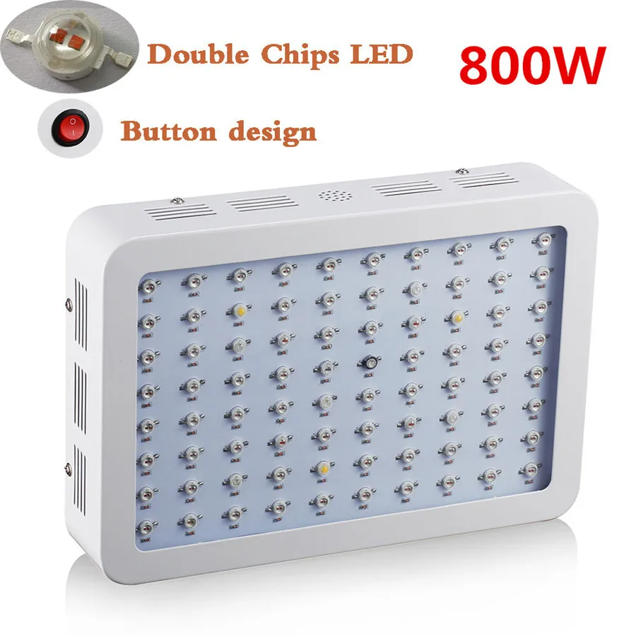 double chips 1000W Full Spectrum Hydro LED Grow Light for Medical Plants Veg and Bloom Fruit