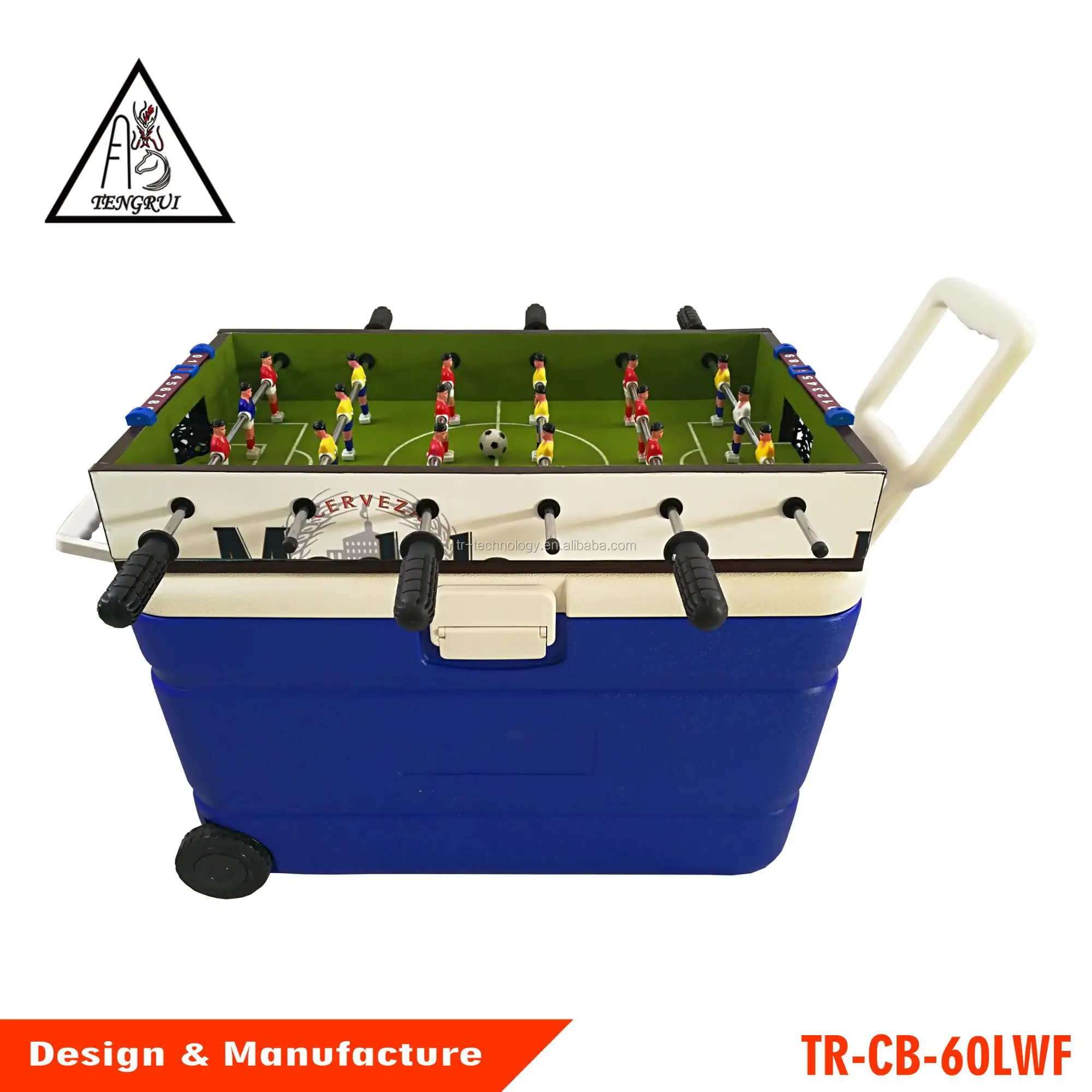 Cooler Box Soccer Table/desk Football Game/mini Football Game Table