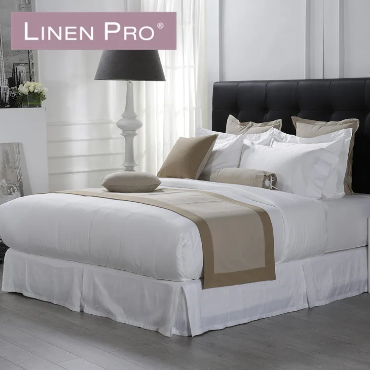 1 premium king size white hotel flat sheet t-180 wholesale bedding linen 