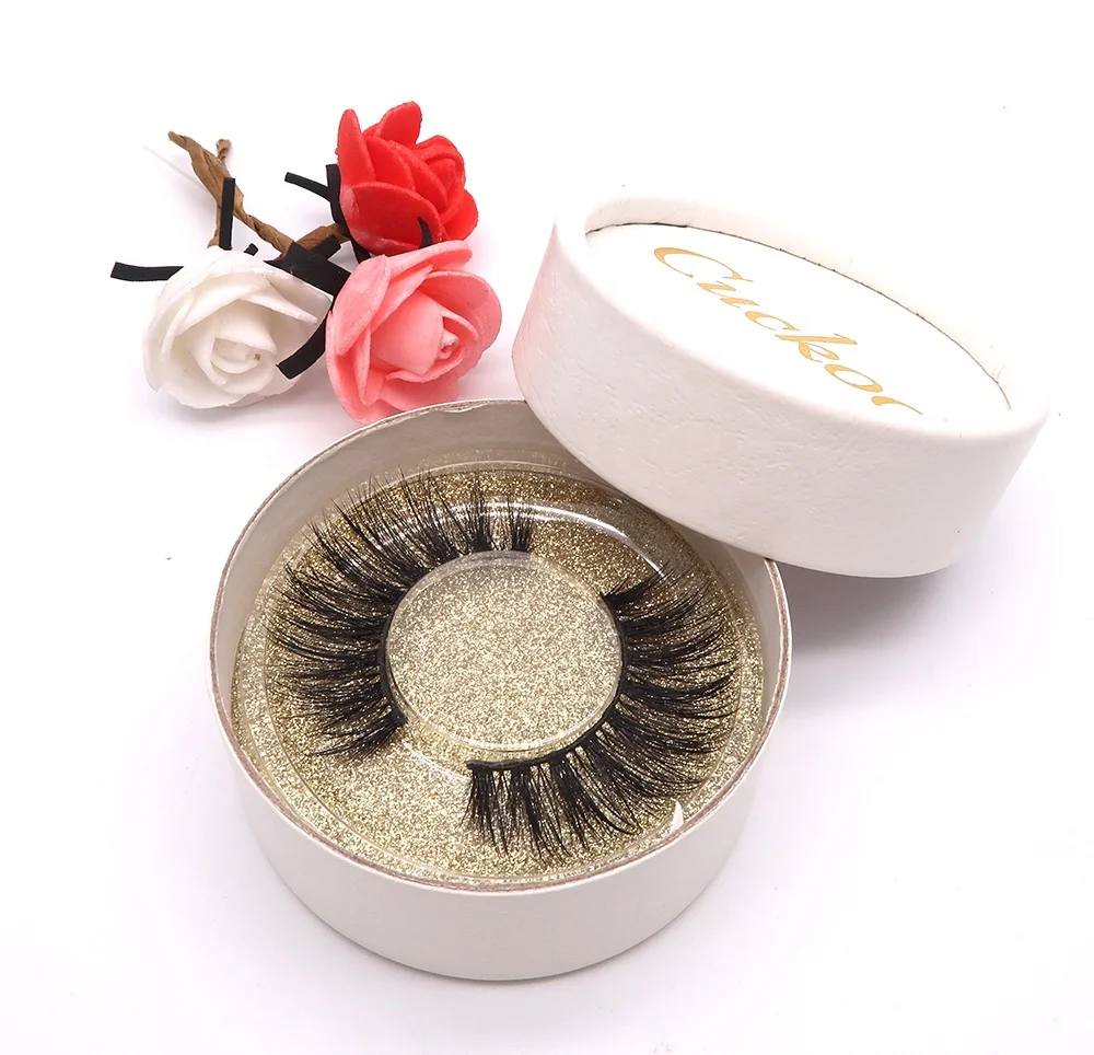 

Worldbeauty 3d mink effect false eyelash 3d mink bandless eyelashes with custom packaging