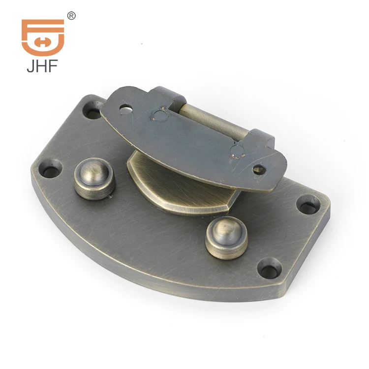 

antique furniture hardware fitting locks brass brush lock buckle for jewellery wooden box, Customized