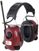 Peltor Alert hearing protector with built-in FM radio and level dependent function