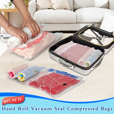 compression storage bags no vacuum