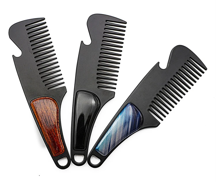 Portable Pocket Moustache Comb Unbreakable Stainless Steel Metal Beard Comb For Men Buy Beard