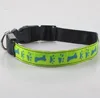 Free sample supply pet products high light reflective led pet dog collar wholesale