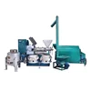 Cooking cold hot screw oil press with electric heating system