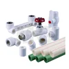 MG-B 66 plastic tube for water system pipe types of ppr water fitting plastic pipe tubes for hot water with red line