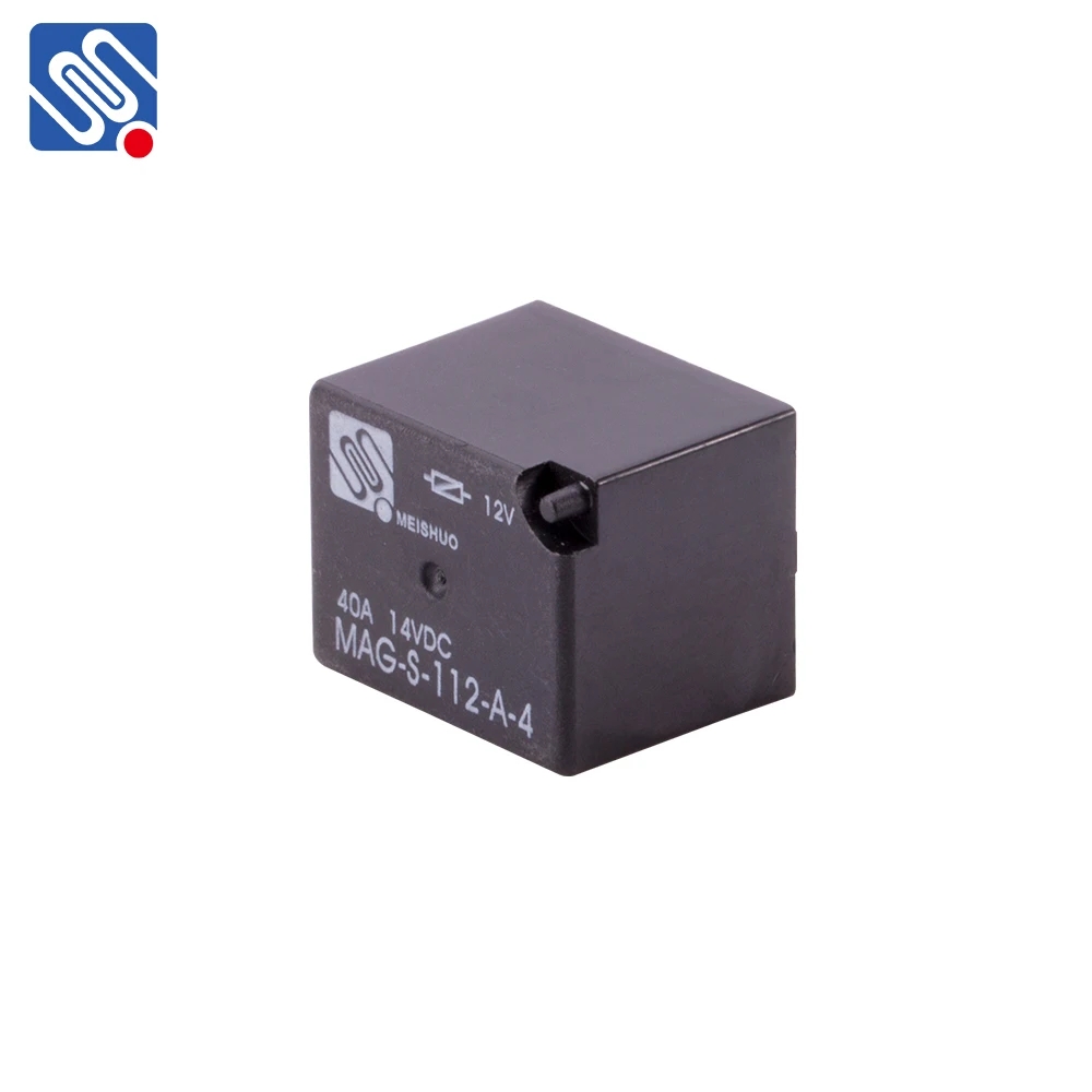 Meishuo MAG-S-112-A-4 30a 45a 12v 40a Automotive Pcb Relay for Auto Spare Parts