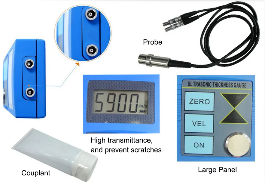 Industrial Pipe Wall Thickness Gauge Tt100 Buy Thickness Gauge,Pipe