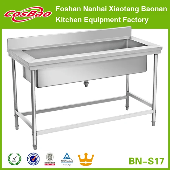 Rectangle Stainless Steel Water Wash Trough Sink For Restaurant Equipment Supplies Buy Stainless Steel Water Trough Stainless Steel Wash