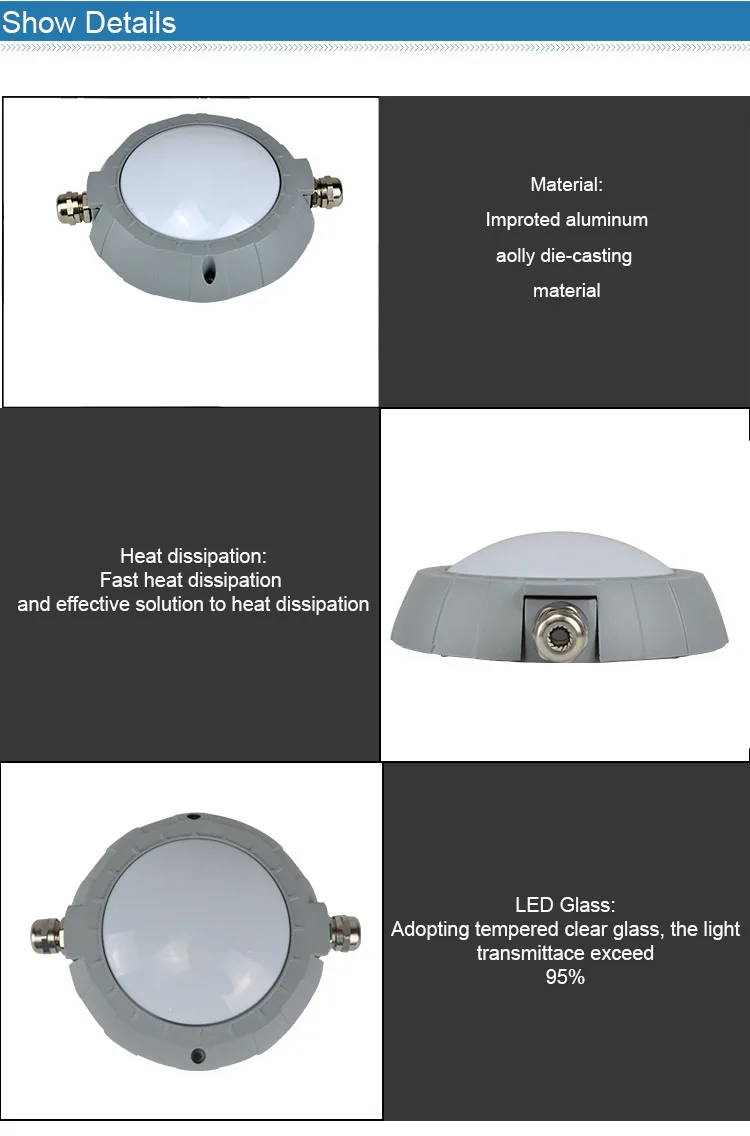 led landscape light housing
