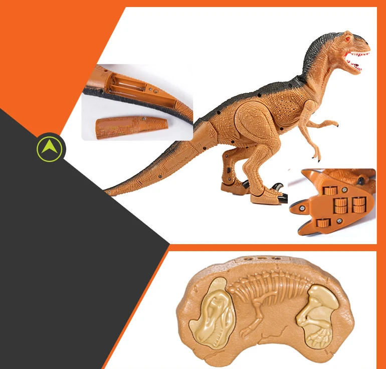 Wholesale Eco Friendly Sound And Light Rc Giganotosaurus Dinosaur Toy