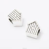 Alloy Metal Type house shape big hole Beads for Jewelry Making China Supplies